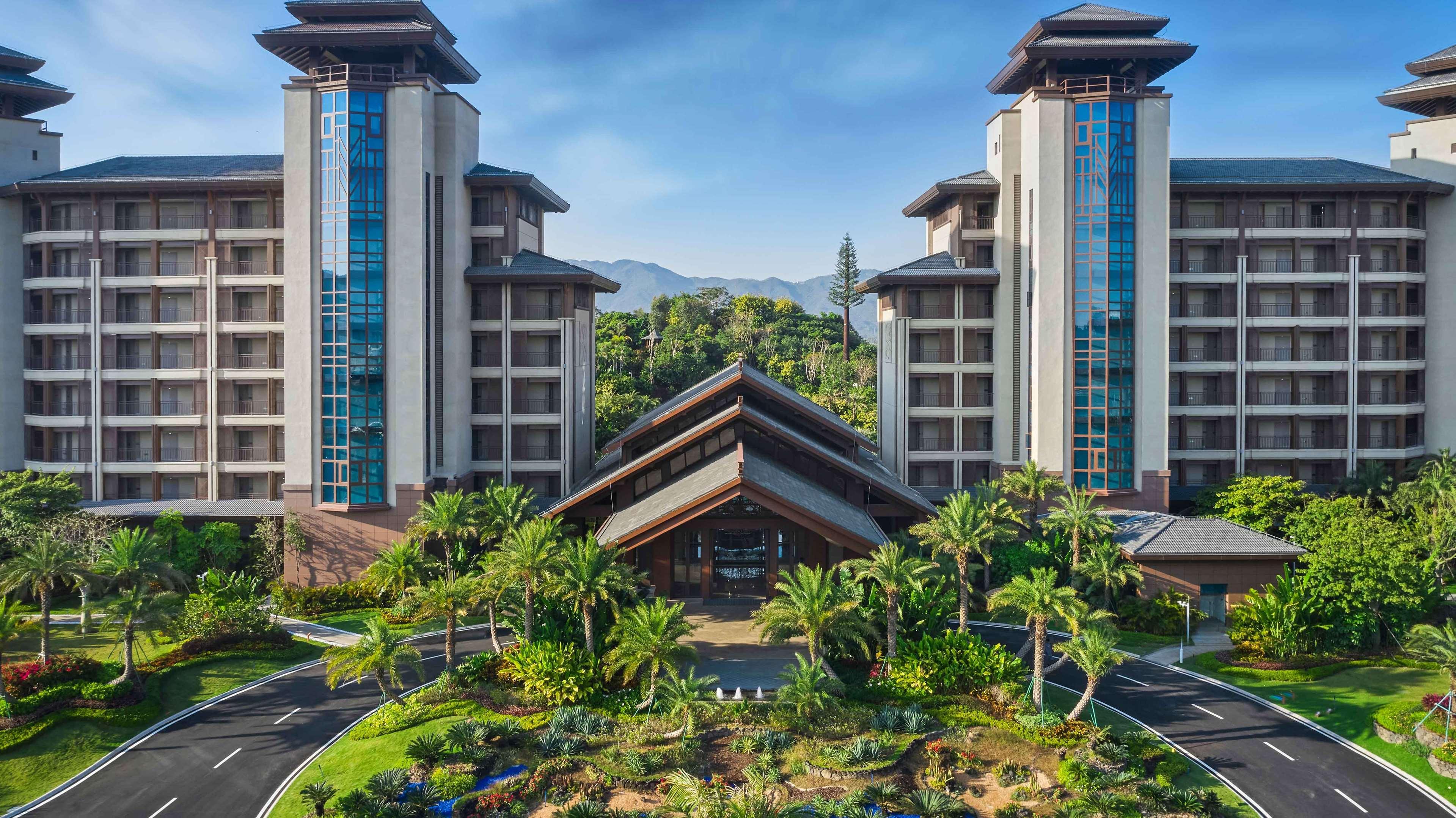 ホテル Doubletree By Hilton Lingshui Hot Spring エクステリア 写真