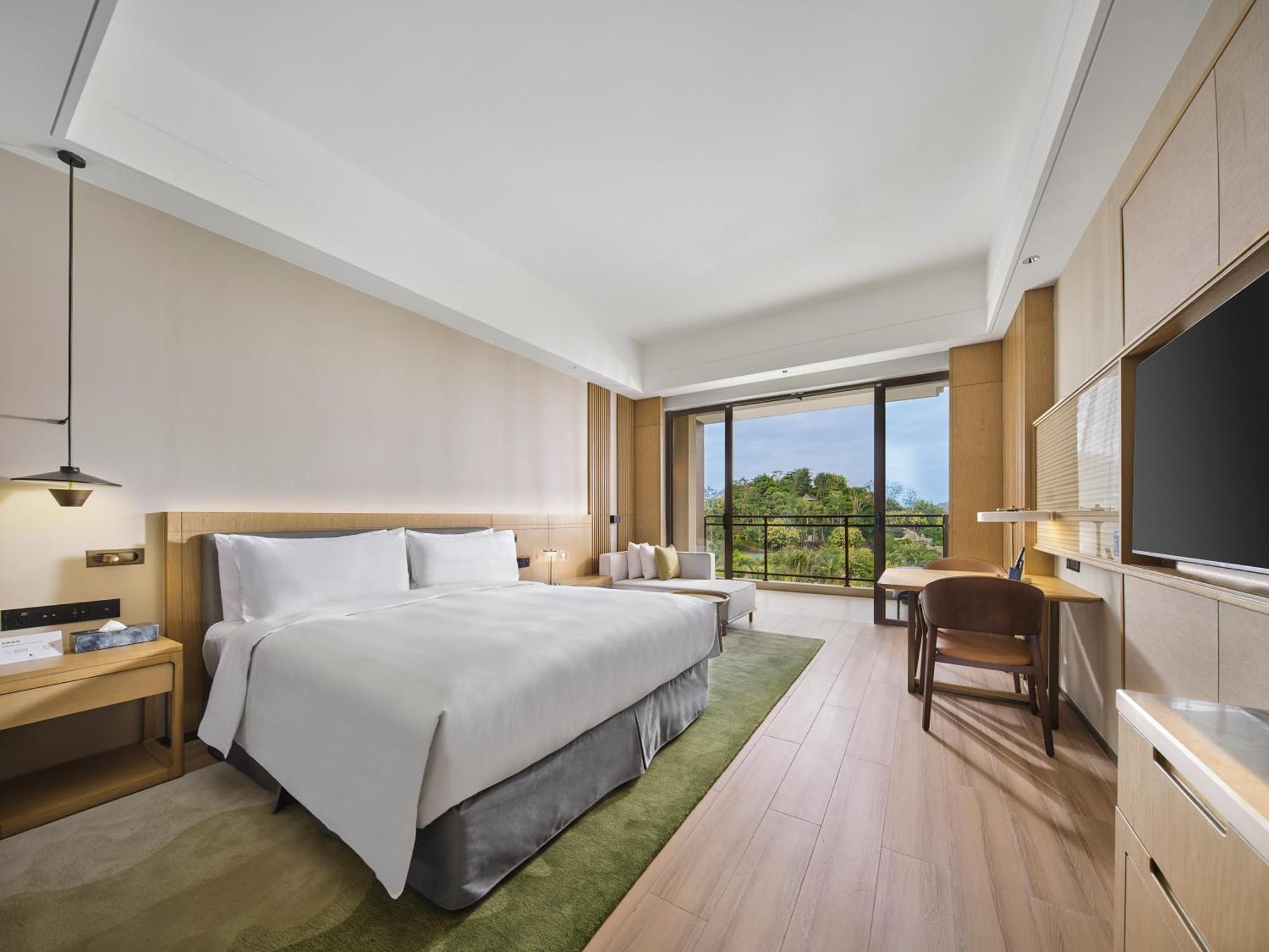 ホテル Doubletree By Hilton Lingshui Hot Spring エクステリア 写真