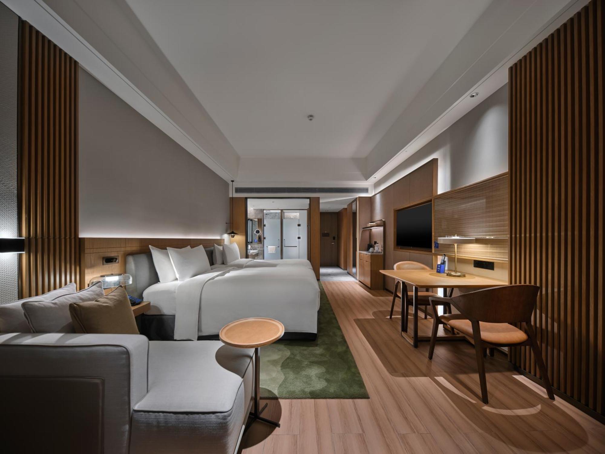 ホテル Doubletree By Hilton Lingshui Hot Spring エクステリア 写真