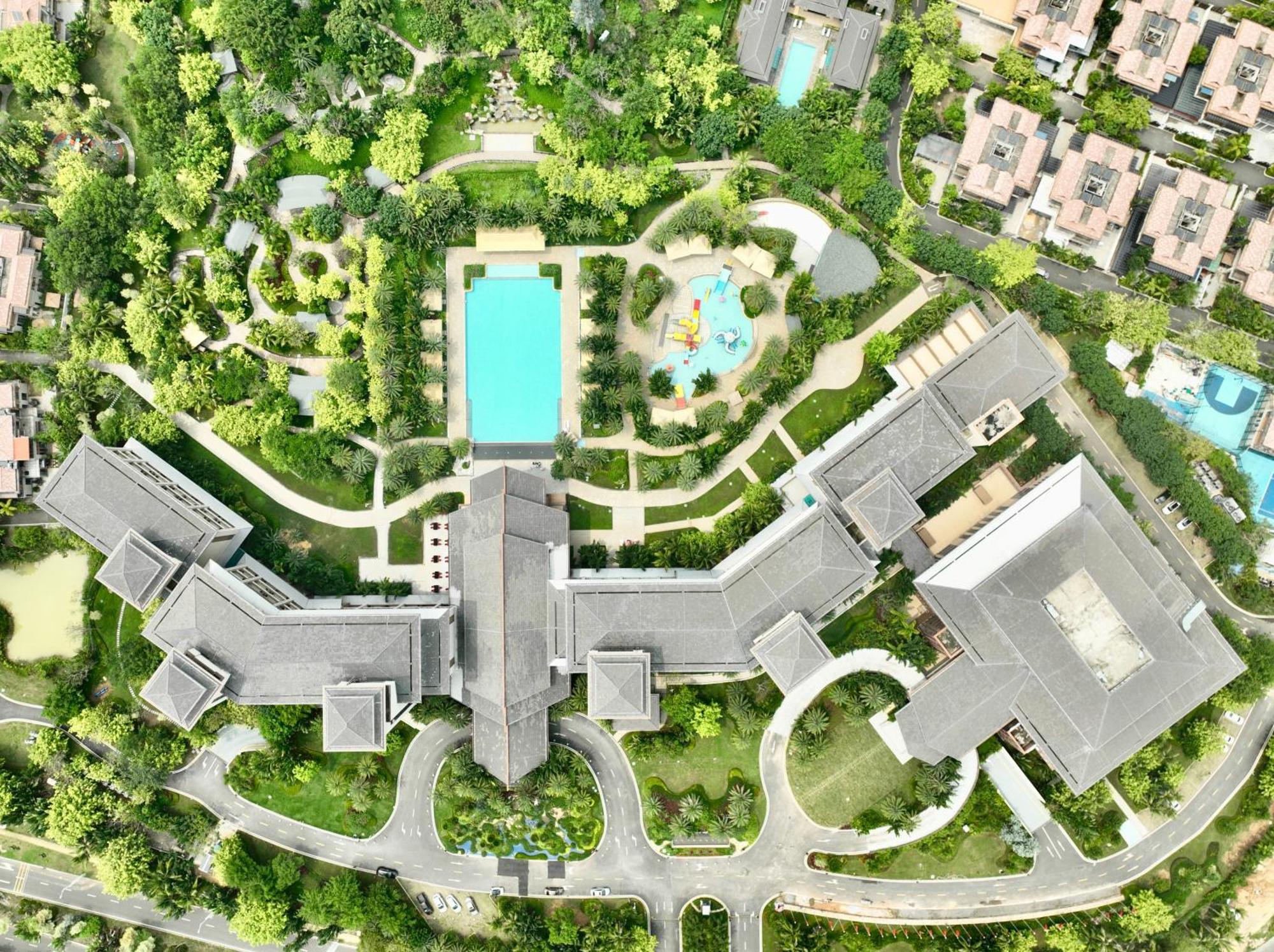 ホテル Doubletree By Hilton Lingshui Hot Spring エクステリア 写真