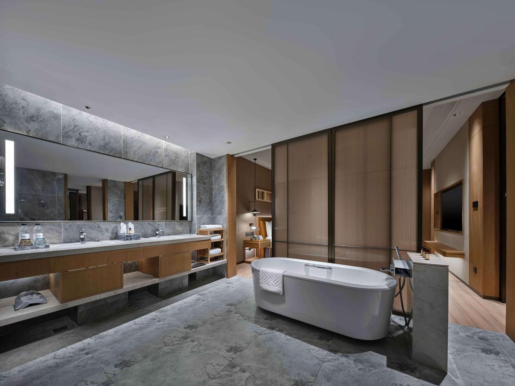 ホテル Doubletree By Hilton Lingshui Hot Spring エクステリア 写真