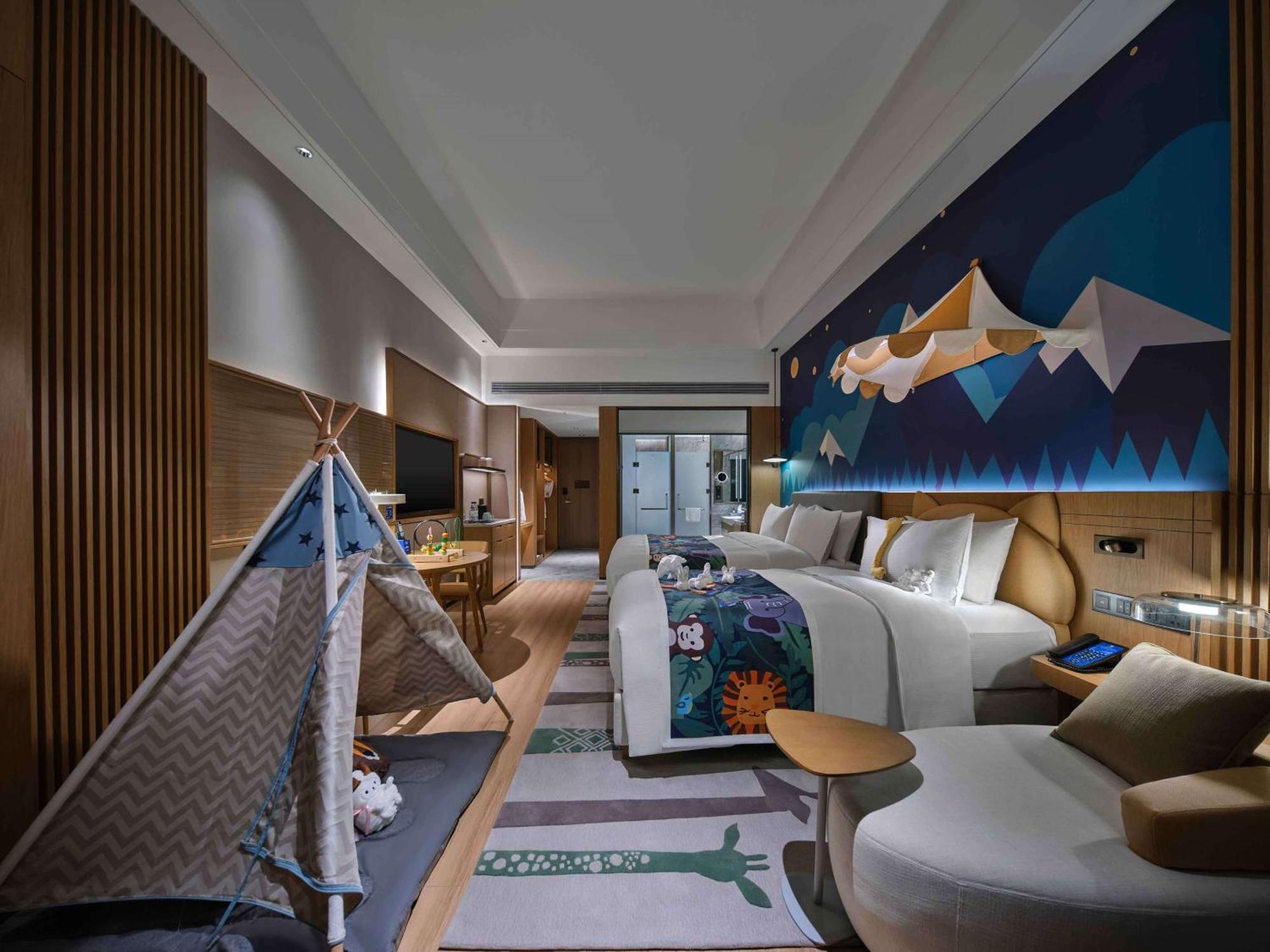 ホテル Doubletree By Hilton Lingshui Hot Spring エクステリア 写真