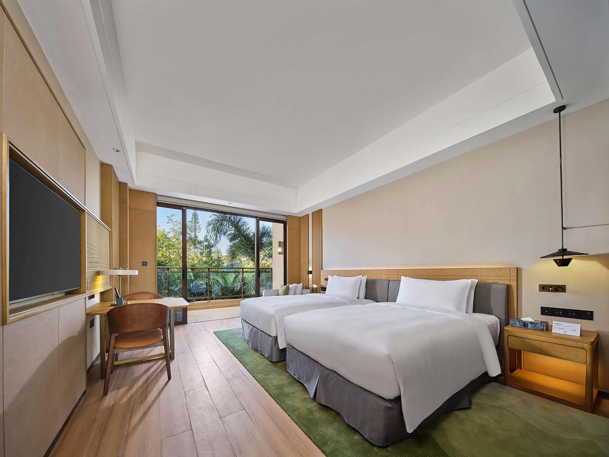 ホテル Doubletree By Hilton Lingshui Hot Spring エクステリア 写真