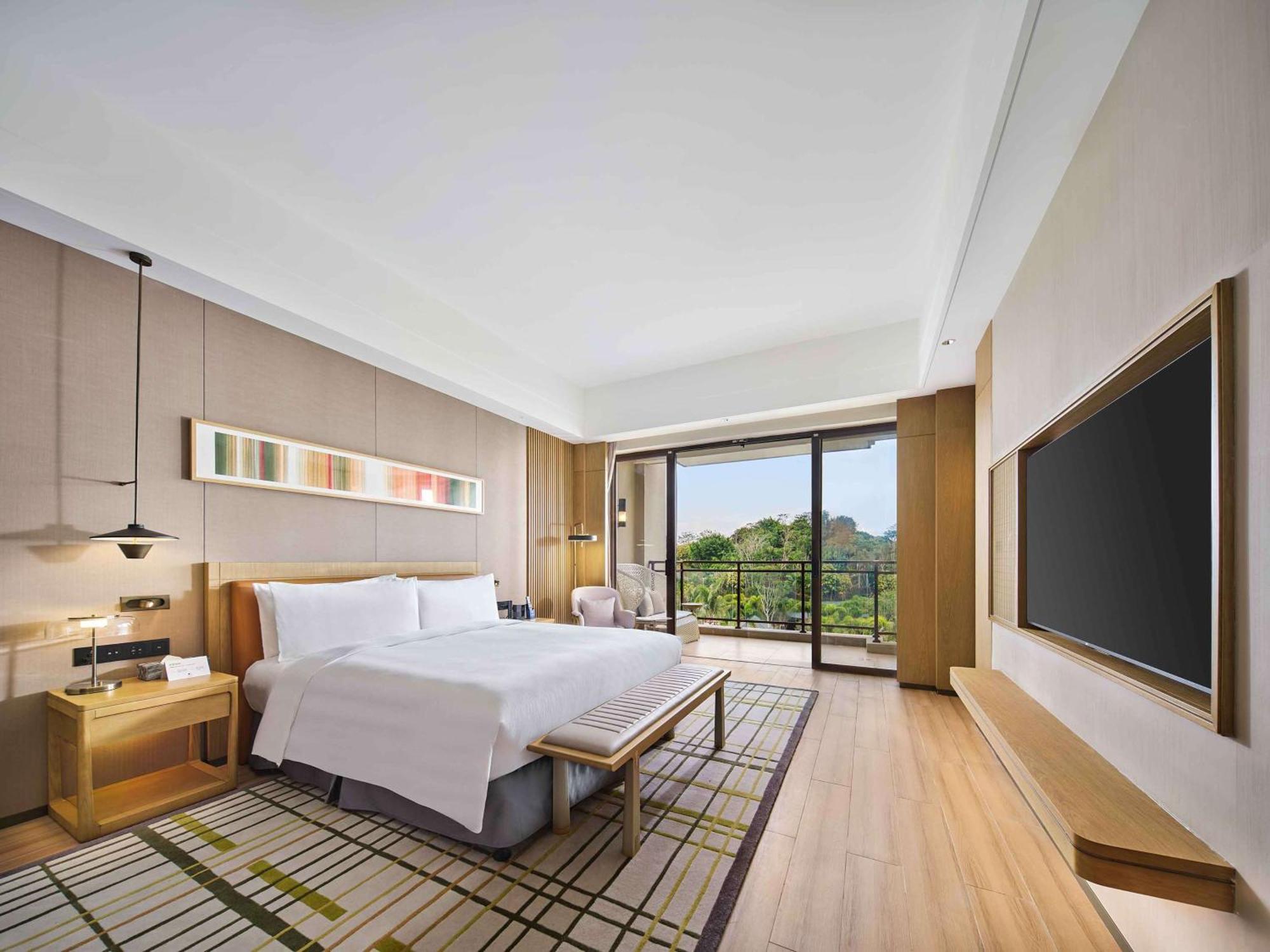 ホテル Doubletree By Hilton Lingshui Hot Spring エクステリア 写真